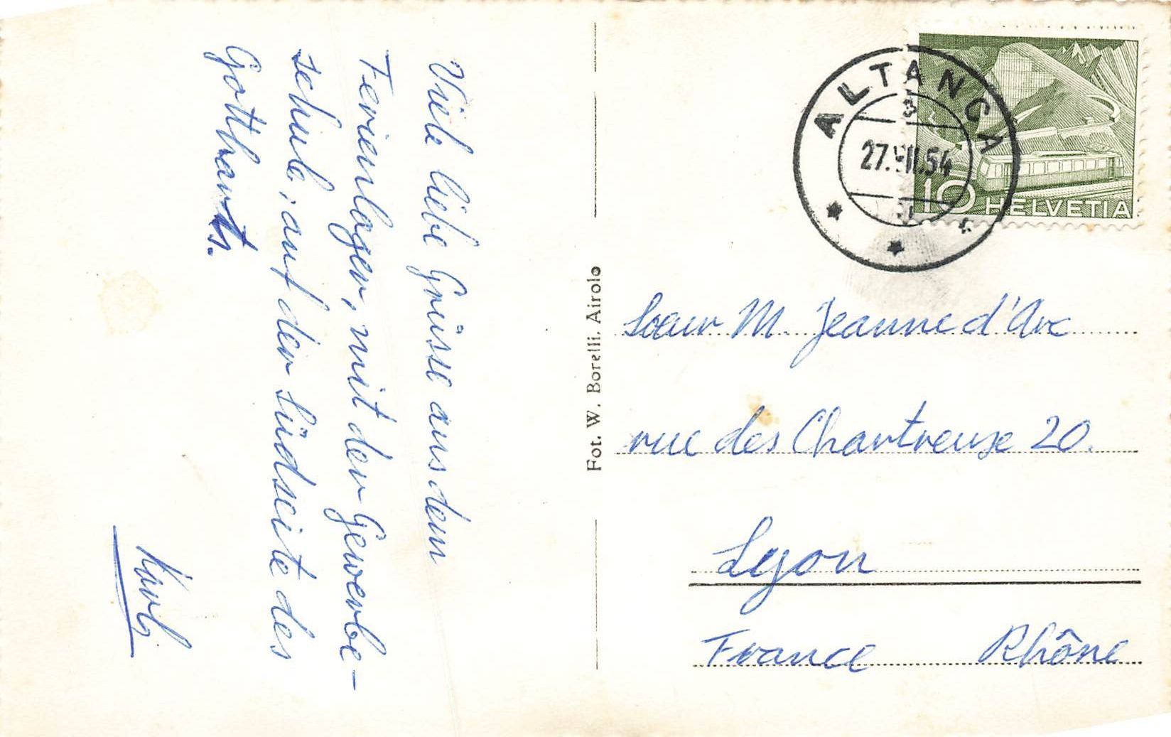 Cartes postales: Piora - Inv Valle – D'occasion à Schwyz par Seffi56 1