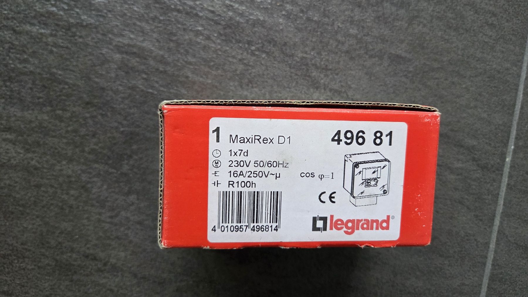 Legrand Elektronikbauteile: Legrand MaxiRex D1 Zeitschaltuhr Neu – Neu (gemäss Beschreibung) aus Morgarten von Buemi0 1