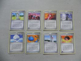 8 Pokémon Sammelkarte von Jahr 2005 Trainer Text Deutsch