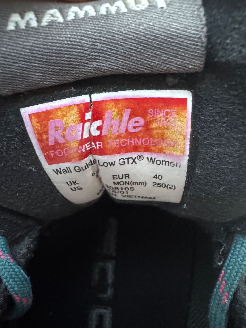 Mammut Damenschuhe: Mammut Hiking Schuhe, Size 40, Goretex. – Gebraucht aus Zürich von ksc_rb9h 4