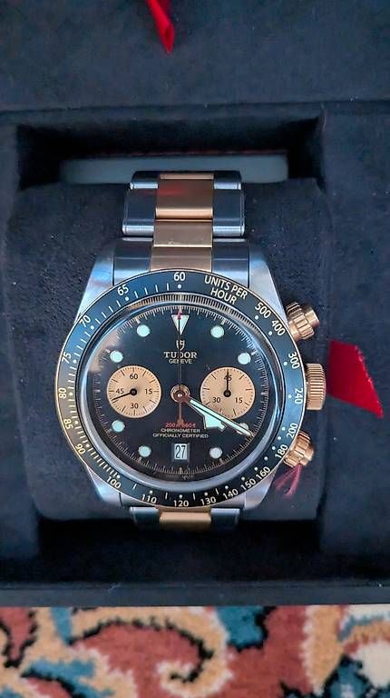 Tudor Orologi: Tudor black Bay chrono – Usato da Fribourg venduto da alefor