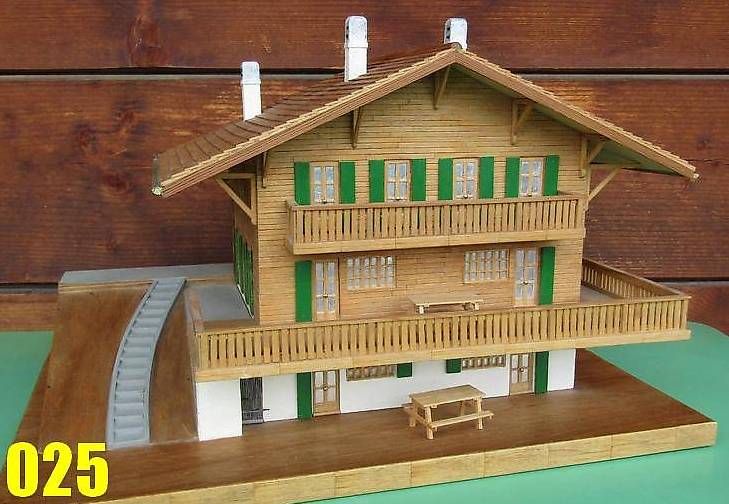 Kits de montage: Maison et Chalet Suisse miniature – D'occasion à Leysin par StephaneBosch 1