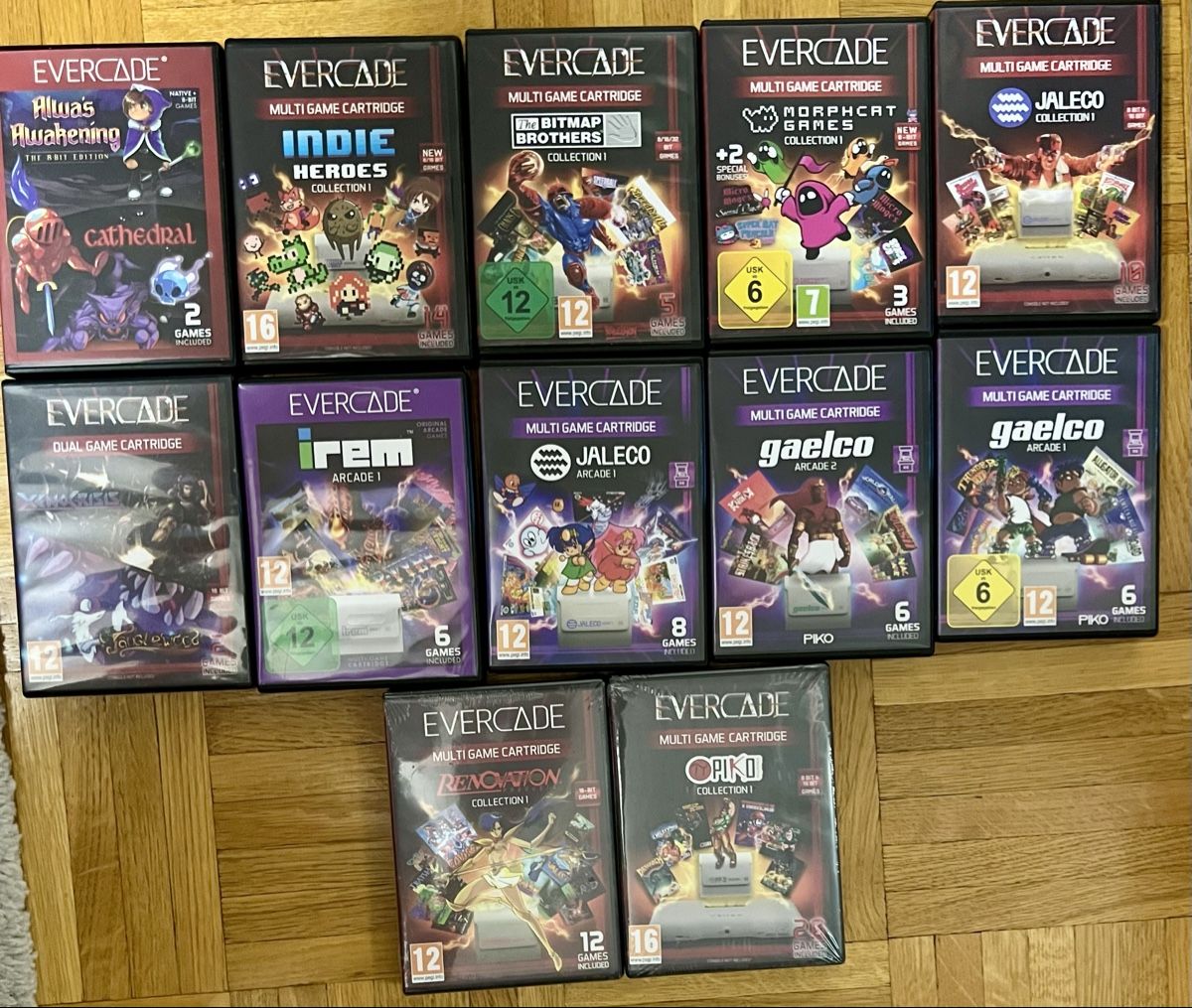Spiele: Lot Evercade (VS Premium Pack, EXP capcom, + jeux – Neu (gemäss Beschreibung) aus Crassier von Stickmoo 9