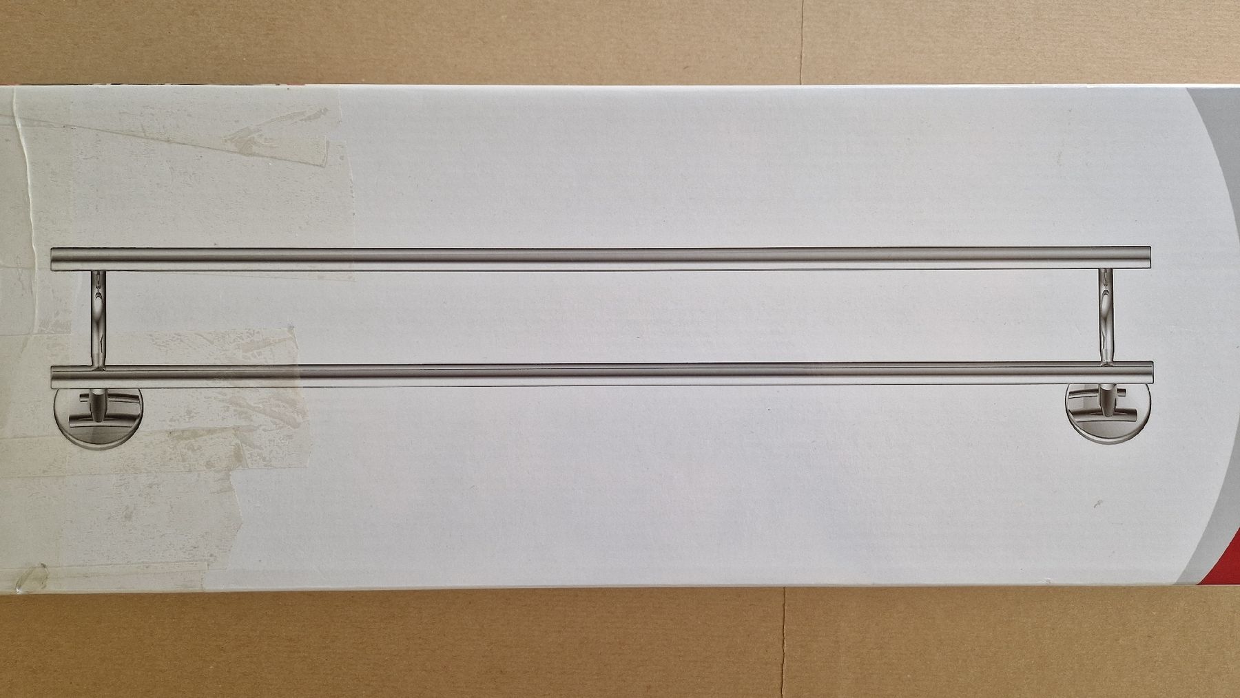 Portasciugamani: Badetuchhalter doppelt Chrom (60cm) – Nuovo e nell'imballaggio originale da Bern venduto da Sygma_Rim