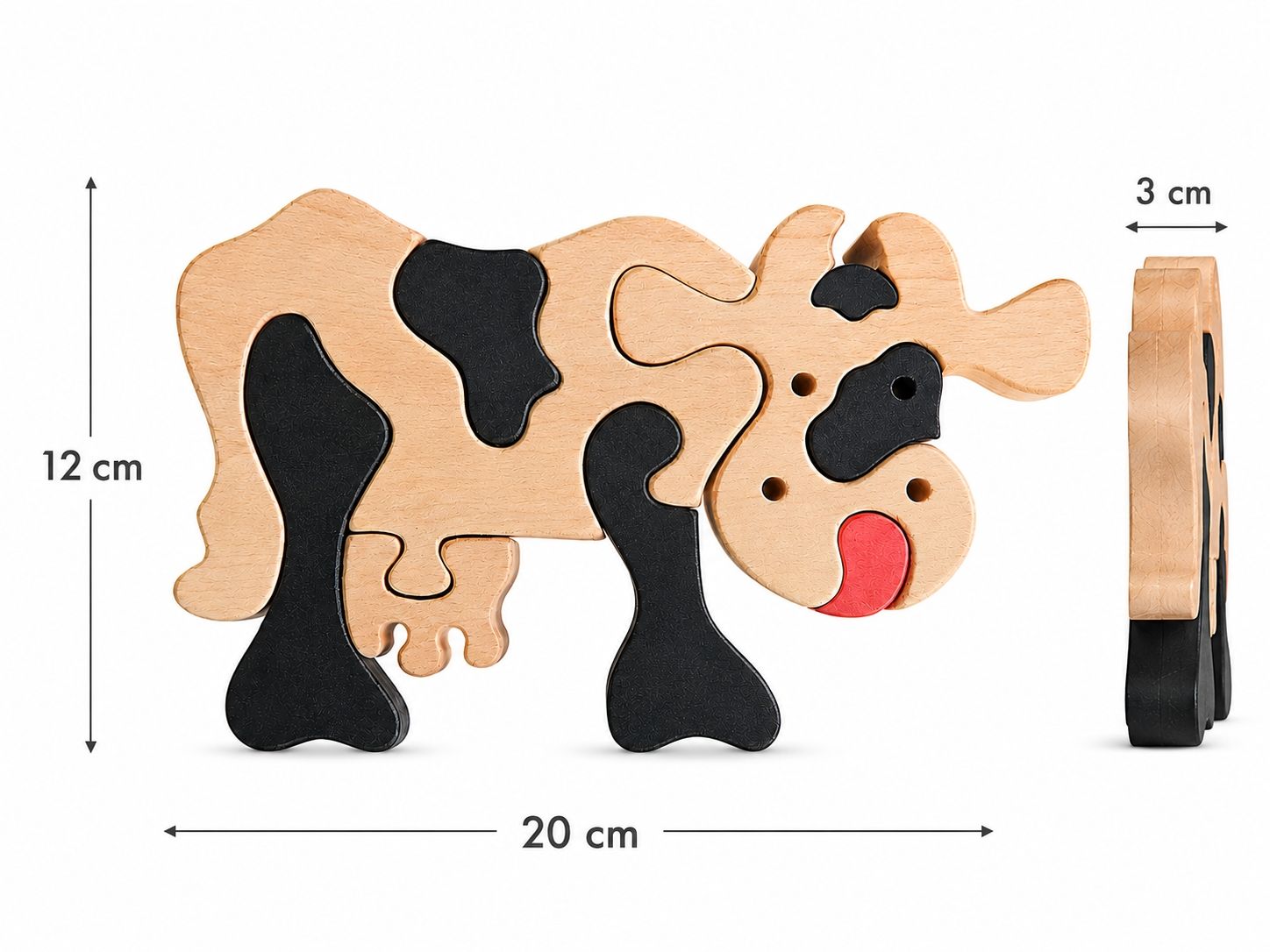 Puzzles: Fauna Holzpuzzel Kuh – Neuf (Voir description) à Zürich par Kris8050 7