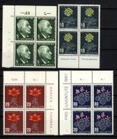 1947, Pro Juventute, Viererblöcke, SBK 28.– **