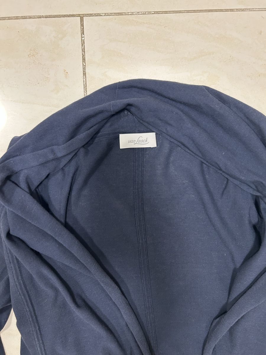 Giacche: Van Laack Cardigan 100% Baumwolle dunkelgrau – Usato da Zürich venduto da sop_82jx 1