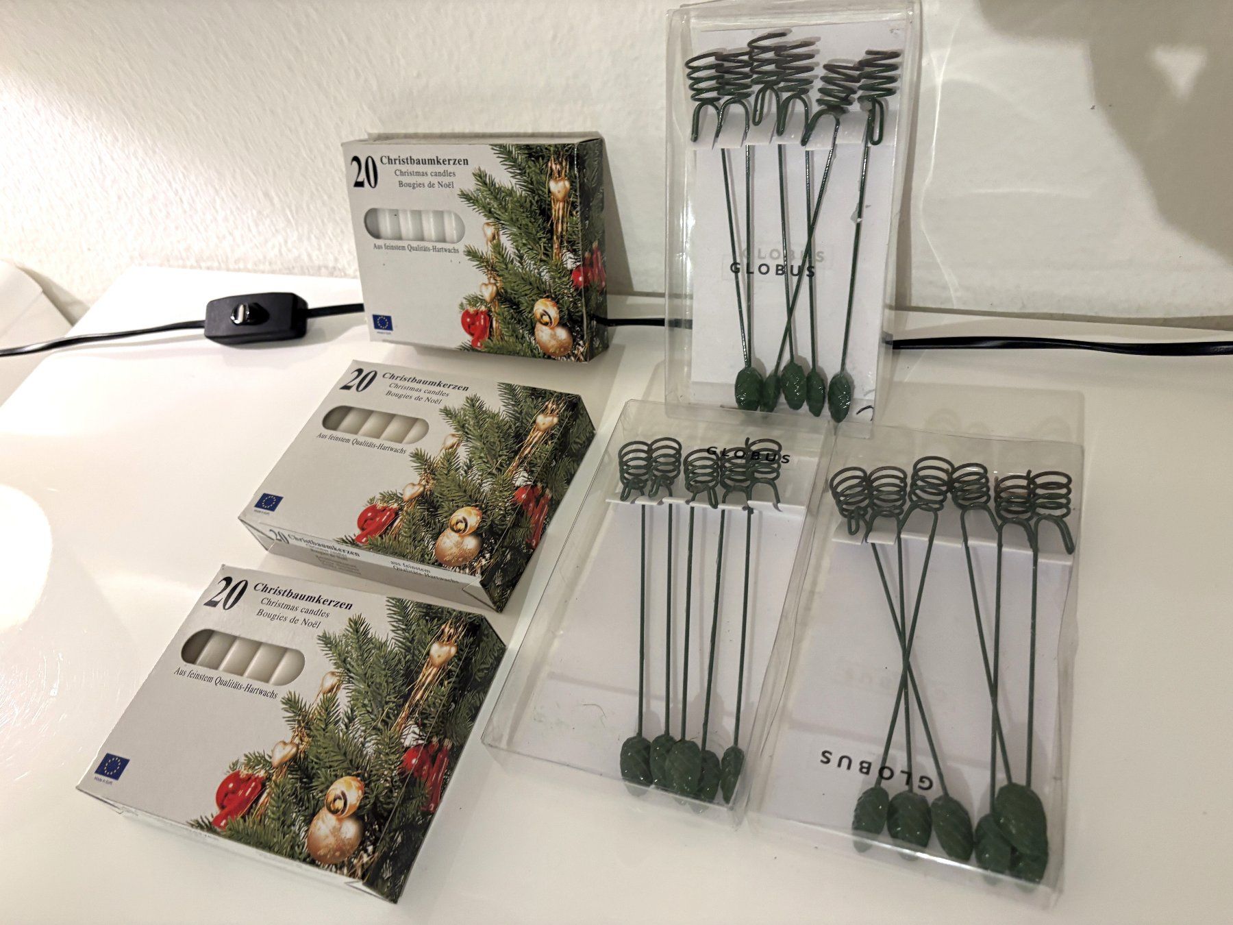 Candele: Dekokerze mit Halterung – Nuovo e nell'imballaggio originale da Glattbrugg venduto da Ariel012 1