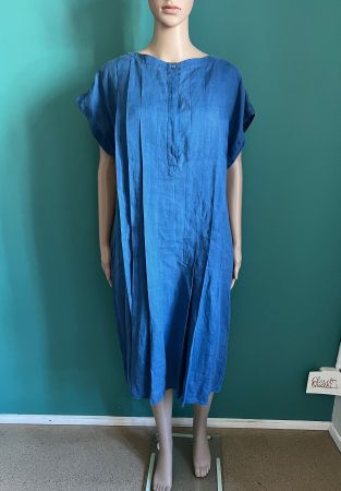 NAZARENO GABRIELLI Vintage Kleid  - 100% Leinen 💙