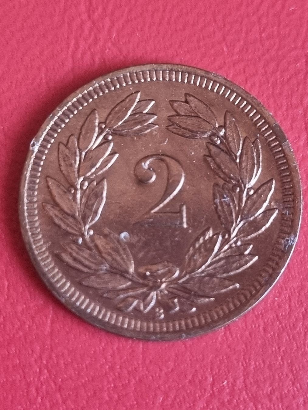 Toutes les monnaies: 2 RAPPEN SCHWEIZ - JAHR 1899 – D'occasion à Heimenschwand par rog_p7h9 1