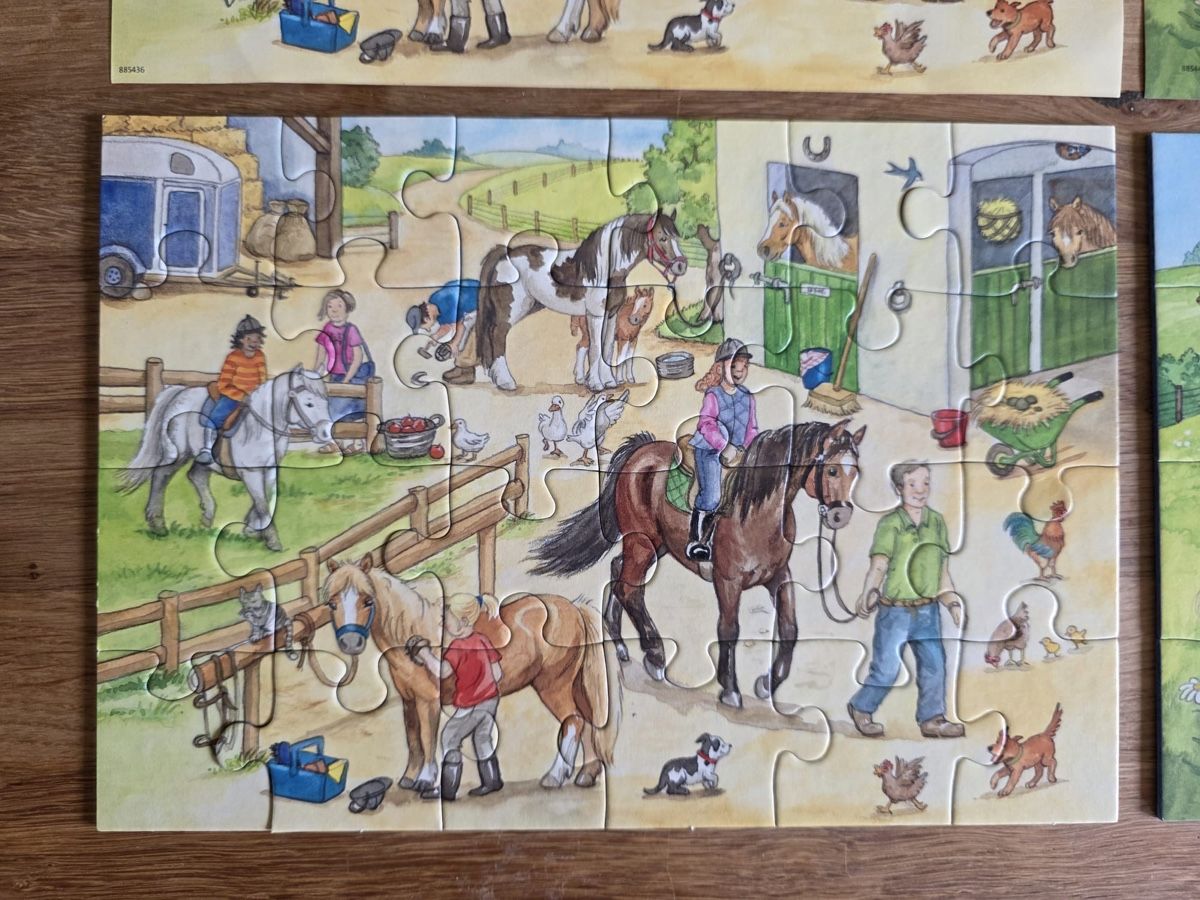 Ravensburger Puzzles: Zwei Puzzle Pferde – D'occasion à Bonstetten par Visor9 2
