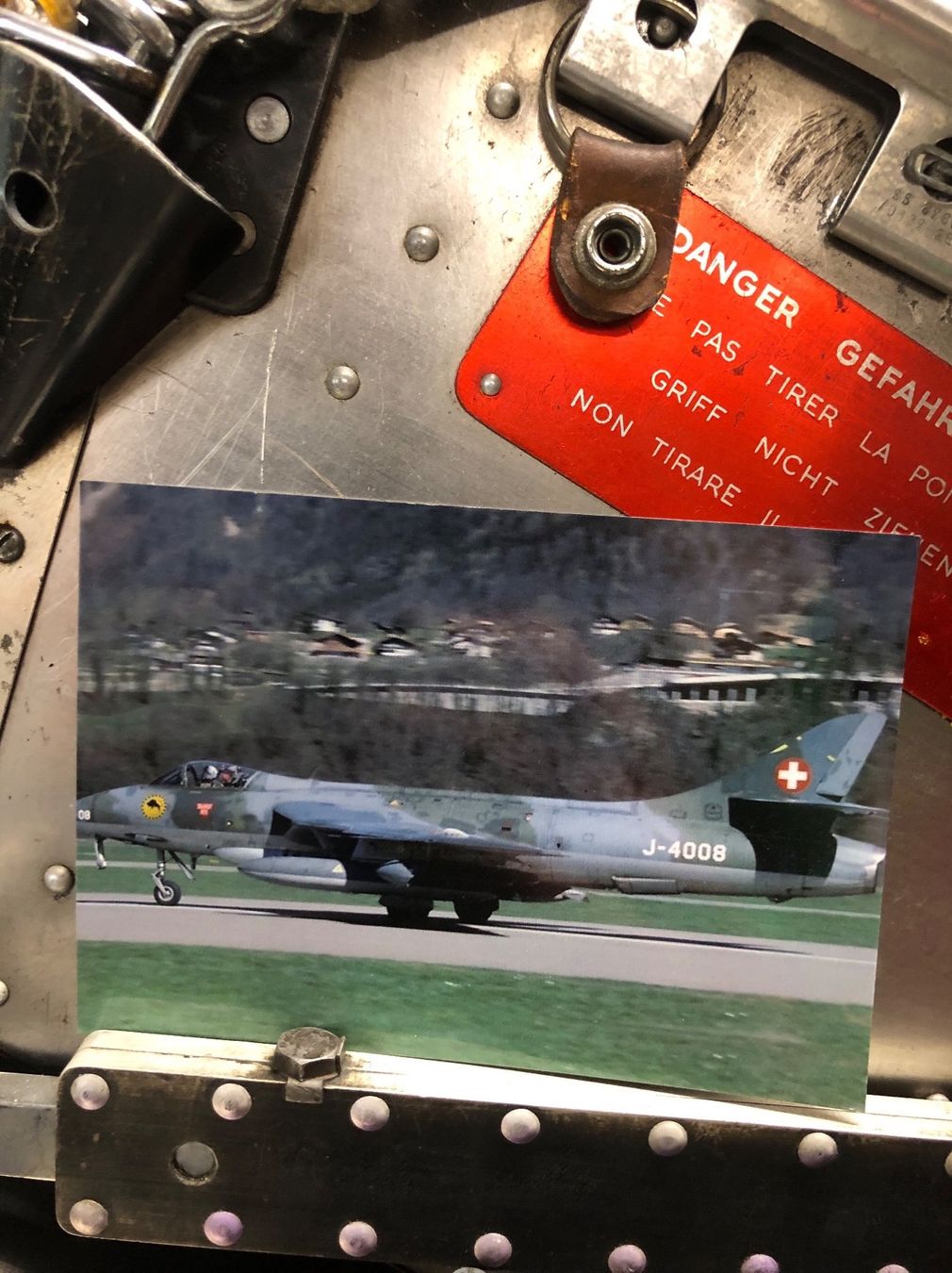 Sedie: Schleudersitz aus Hunter J-4008 CH Luftwaffe – Usato da Niederuzwil venduto da Mani1979 3