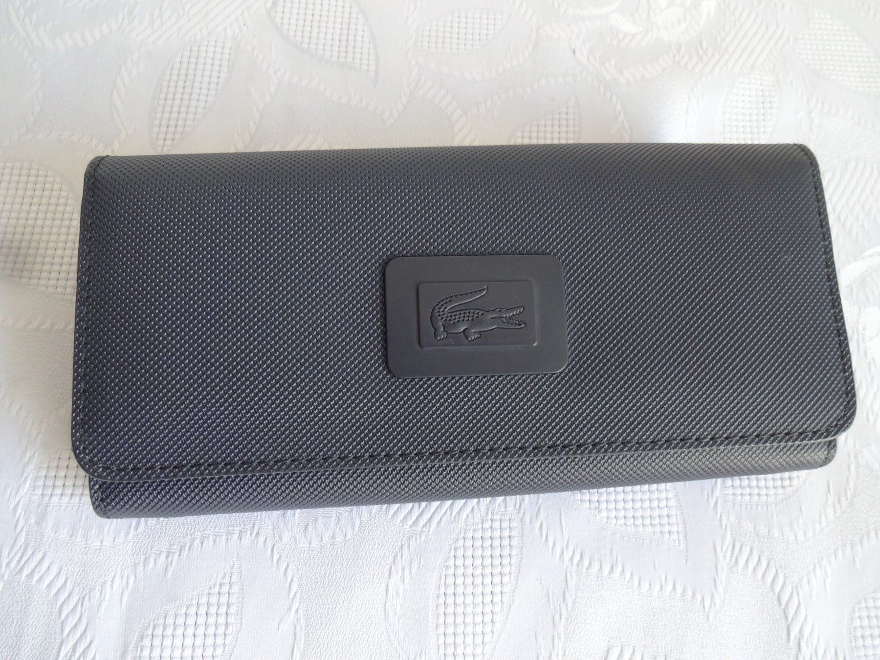 Lacoste Portamonete: Orig." Lacoste " Leder Portemonnaie – Usato da Frauenfeld venduto da Reyy58