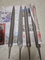 Reinhard Feilen Set, 5 Stück, Halbrund ungebraucht