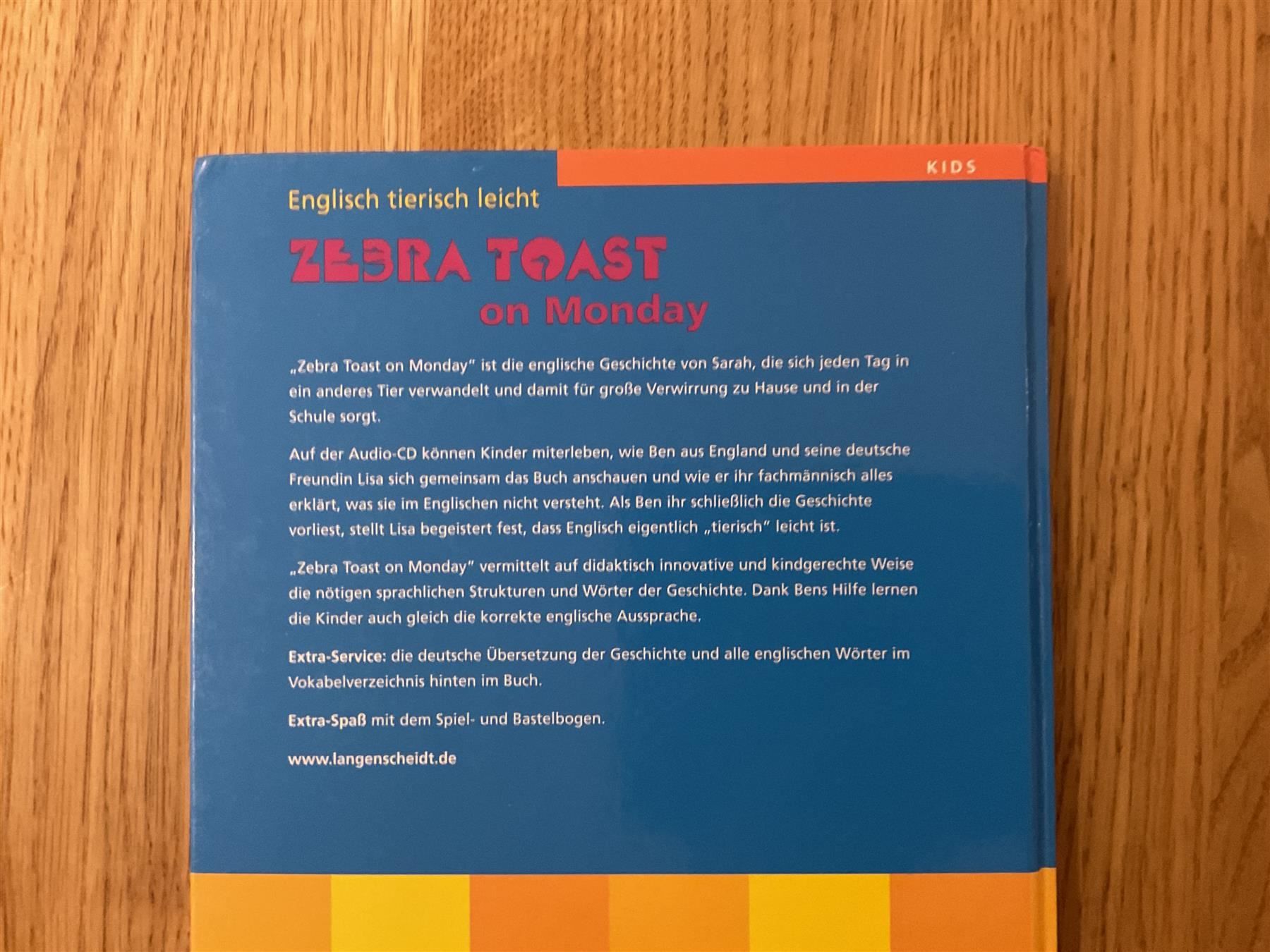 Bücher: Englisch tierisch leicht Zebra Toast on – Gebraucht aus Wetzikon ZH von Laube02 1