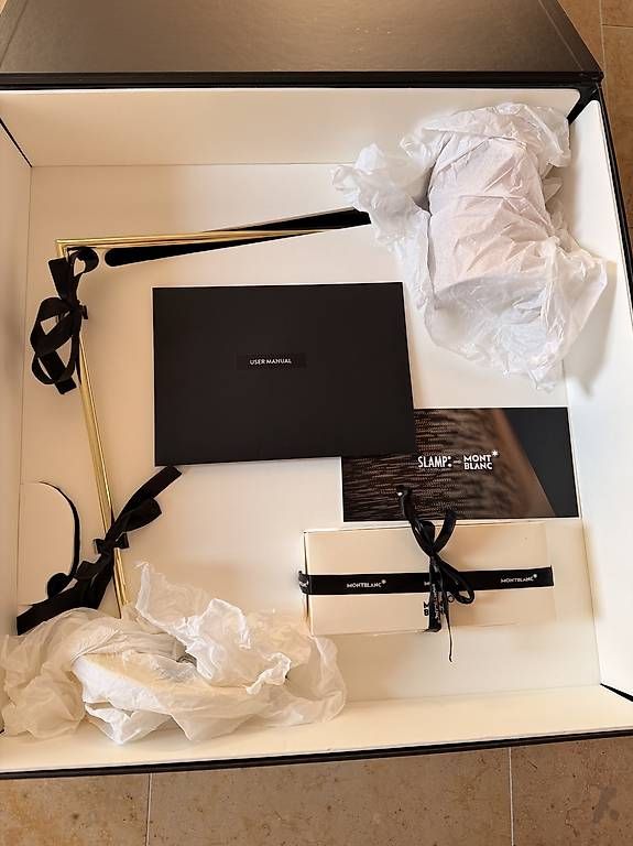 Lampade: Lampe design SLAMP en collaboration avec Montblanc – Nuovo e nell'imballaggio originale da Bevaix venduto da mmarga 3