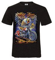 T-Shirt Motorrad mit Adler- NEU