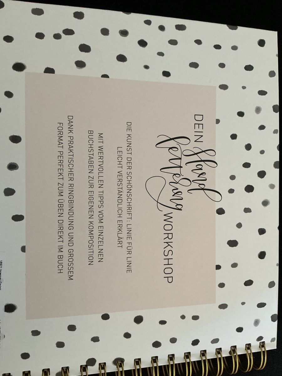 Bücher: Handlettering Workshop Buch – Neu und originalverpackt aus Obergösgen von hot-berry 1