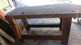 Tavolo da falegname con morse