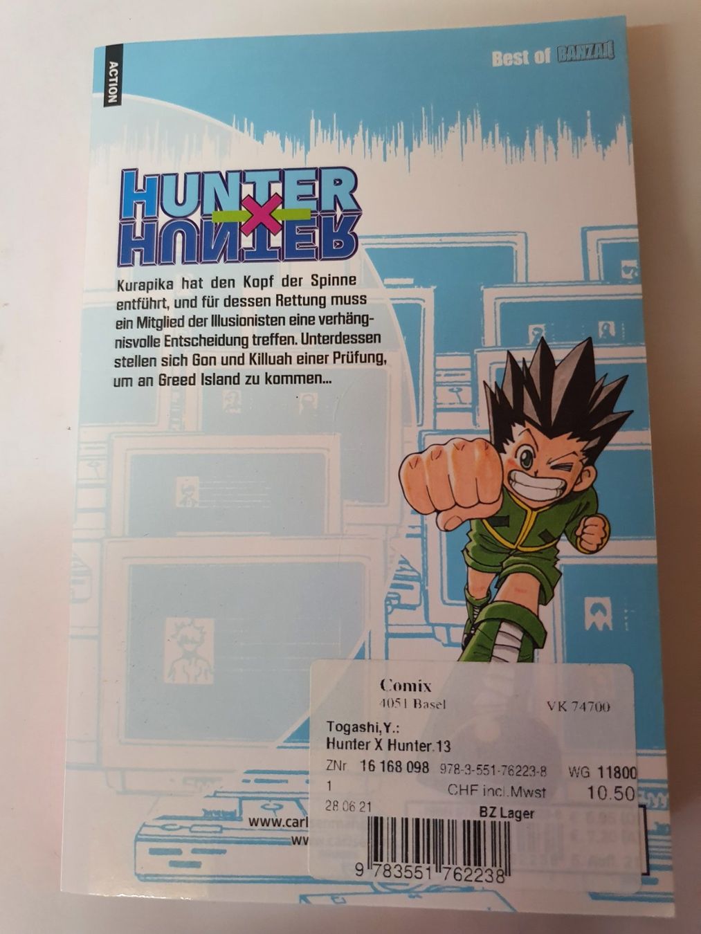 Fumetti: Hunter X Hunter Vol. 13 / Manga – Usato da Oberdorf BL venduto da BaldenEagle 2