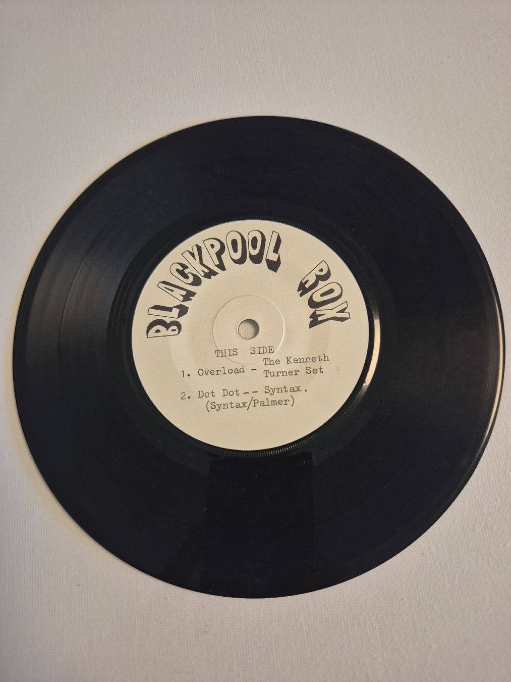 Dischi in vinile: Blackpool Rox  - Kenneth Turner Set - Single 7 – Usato da Uster venduto da newwave0 5
