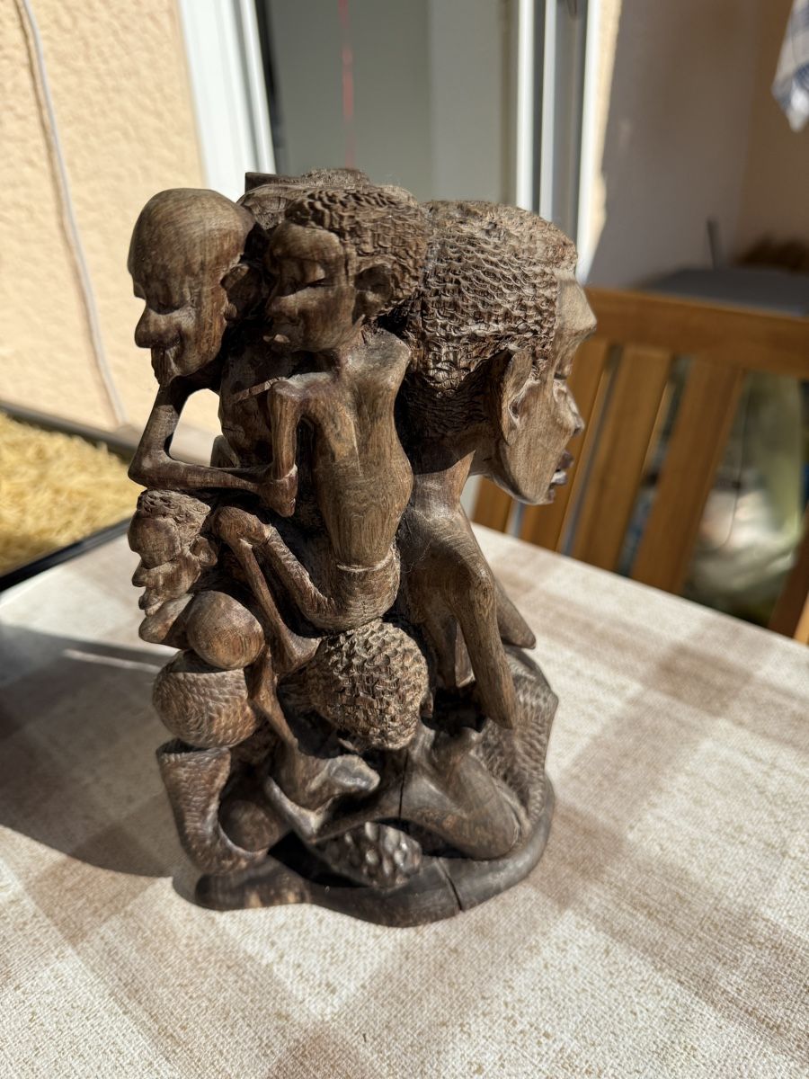 Xilografie: Skulptur Afrika Holz – Usato da Zug venduto da sir_pk