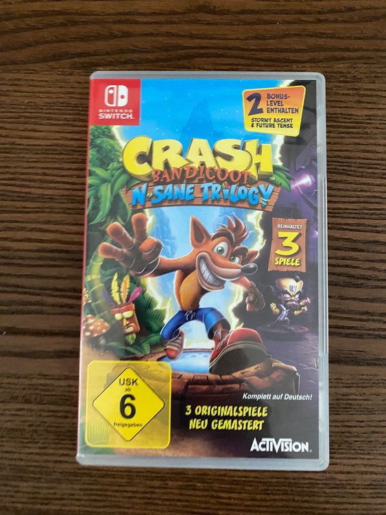 Crash Bandicoot NSane Trilogy Switch Kaufen auf Ricardo