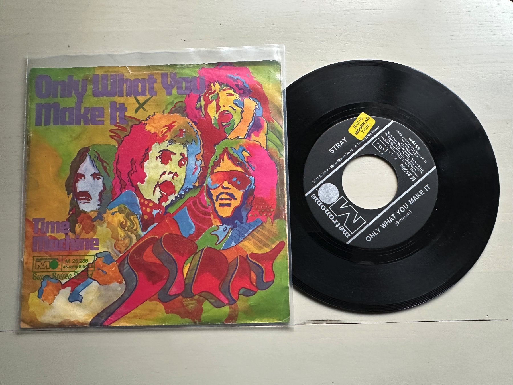 Dischi in vinile: STRAY rare Single Only what you make it Kult Progressive – Usato da Basel venduto da Partridge 1
