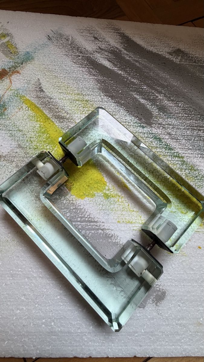Porte: Glastürgriff - 2 teilig – Usato da Bern venduto da VintageRuth 2