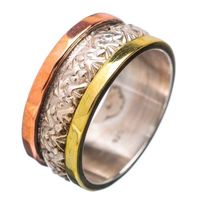 ♛ Designer Bandring  925 Silber