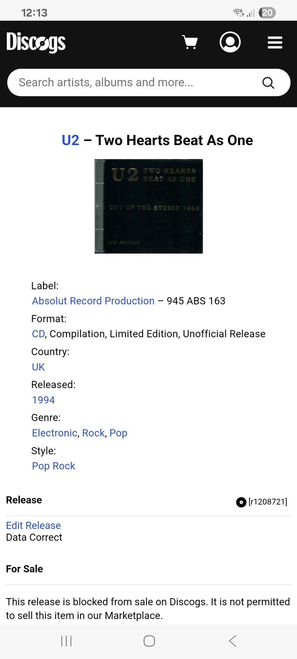 CD: U2 CD limited edition unofficial release – Usato da Roveredo GR venduto da Dav_77 6
