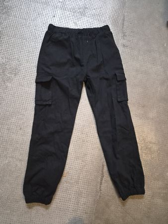 Cargo Hose schwarz Baumwolle Modell 9023 Grösse 170 neu