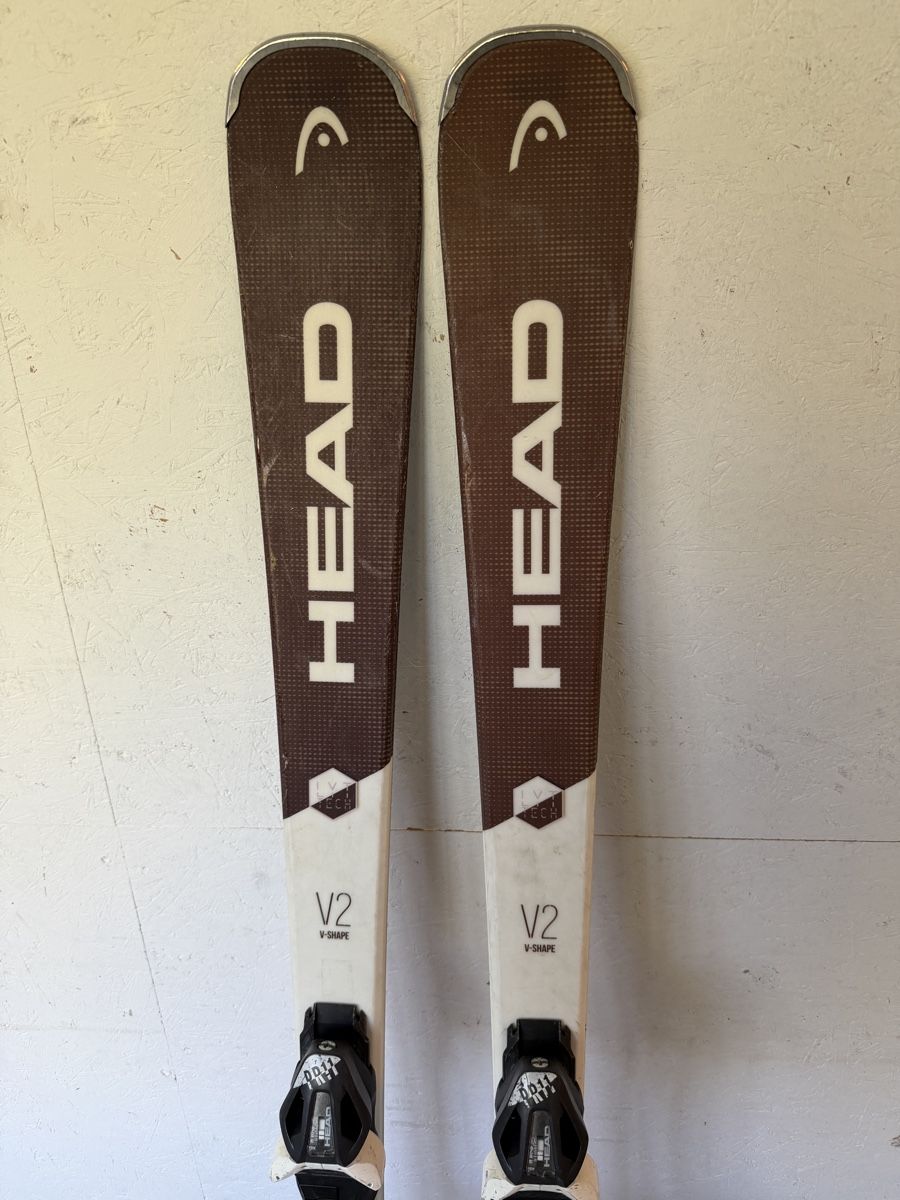 Head Sci: Head V-Shape V2 163 cm mit Bindung – Usato da Gurmels venduto da SwissShop21 1