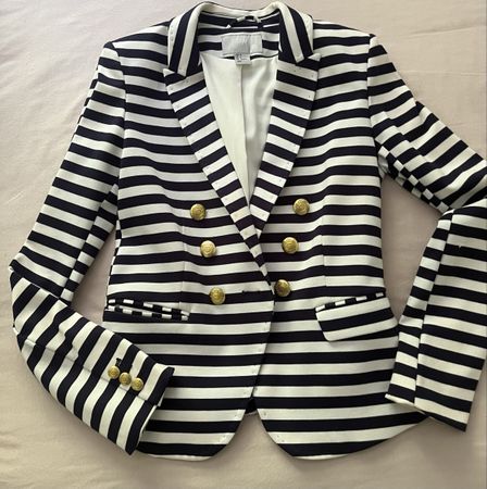 H&M Blazer, gestreift, Gr. 36, neuwertig, Matrose Look