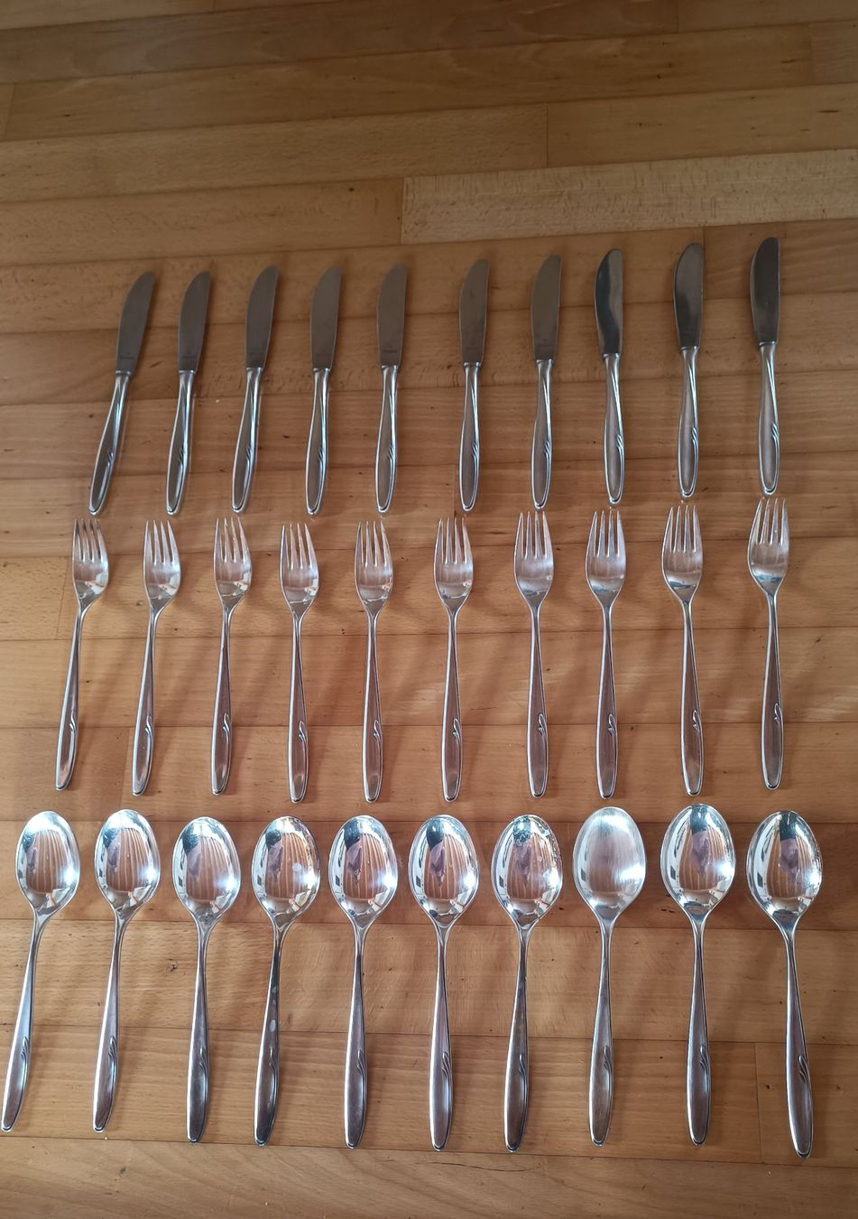 Set di posate: Besteckset Wilkens versilbert 90 – Usato da Gerolfingen venduto da Laubi032 4