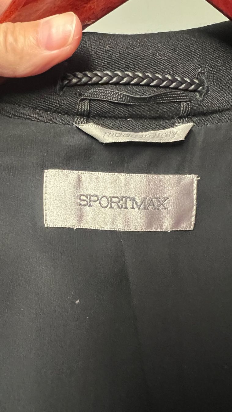 Sportmax Mäntel: Sportmax Mantel schwarz Gr. 38 – Gebraucht aus Tagelswangen von Bomu 4