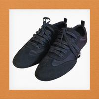 Chaussures de sport noires, style danseuse, taille 37-37,5