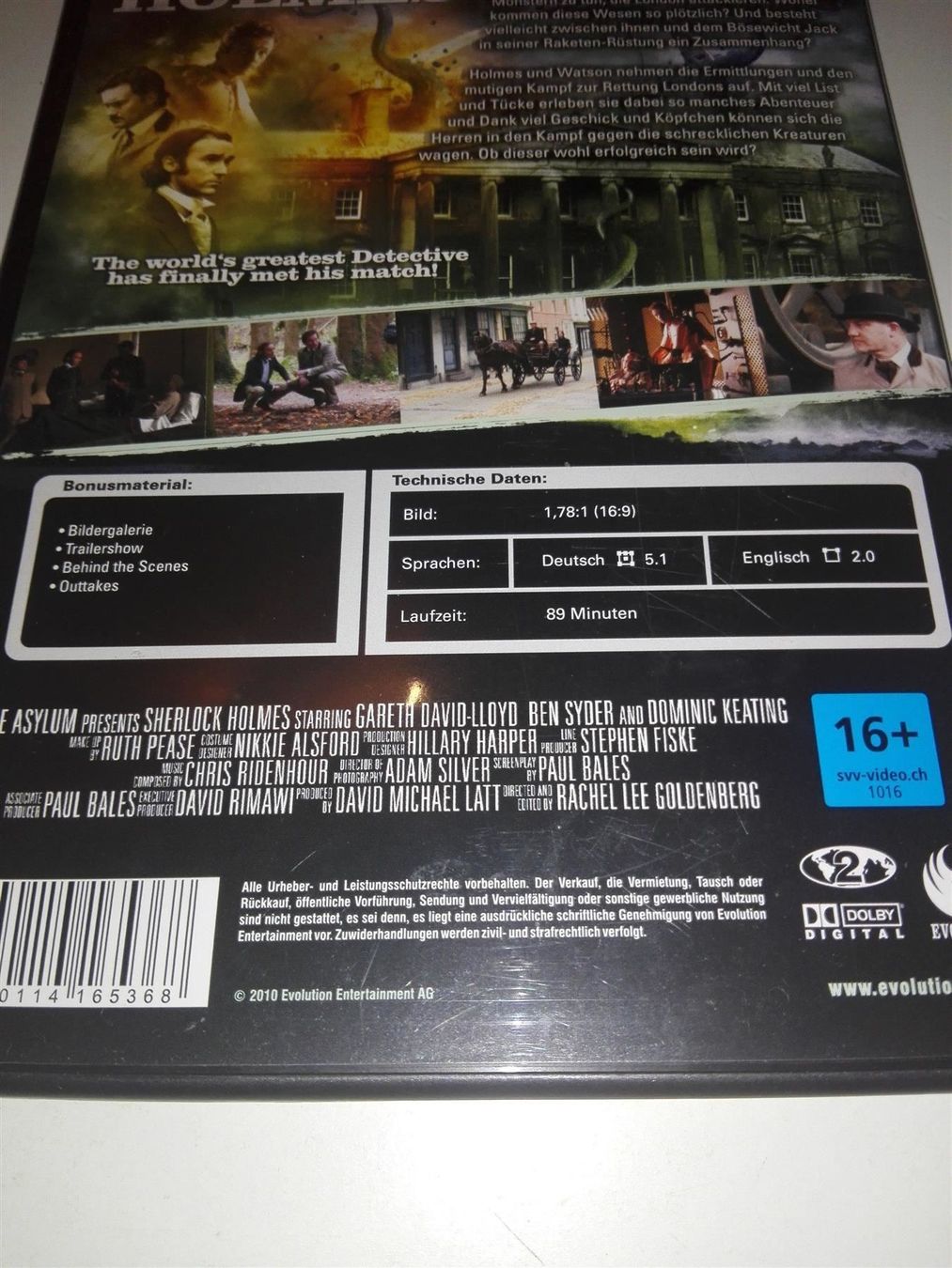 Tous les DVDs: Sir Arthur Conan Doyle's - Sherlock Holmes – D'occasion à St.Gallen par elk2022 4