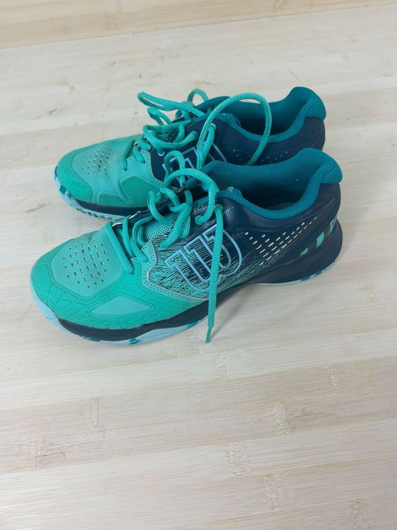 Wilson Damen-Tennisschuhe / türkis-grün / Grösse 38 1/3 1