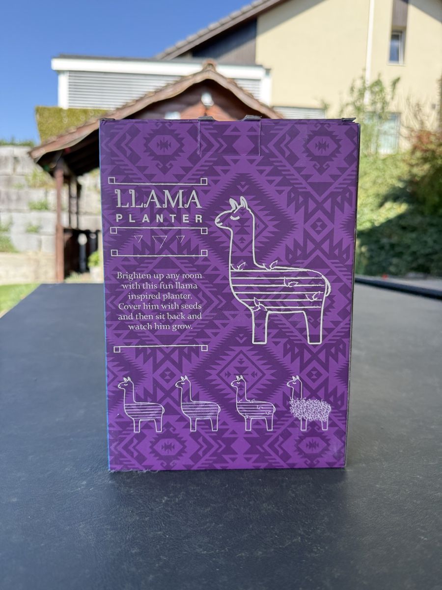 Piante & sementi: Llama Planter – Nuovo e nell'imballaggio originale da Bachenbülach venduto da Thaddeus69. 1