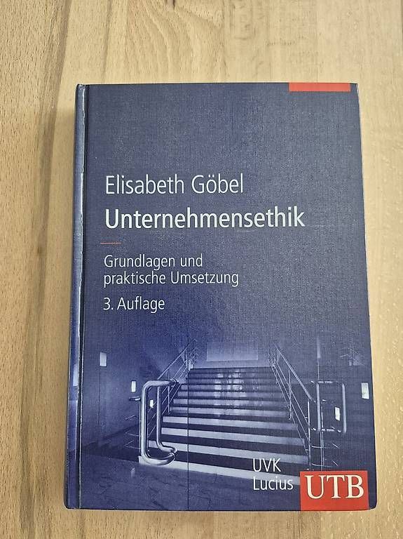 Libri: Buch Unternehmensethik – Usato da Buttisholz venduto da Ottilia31