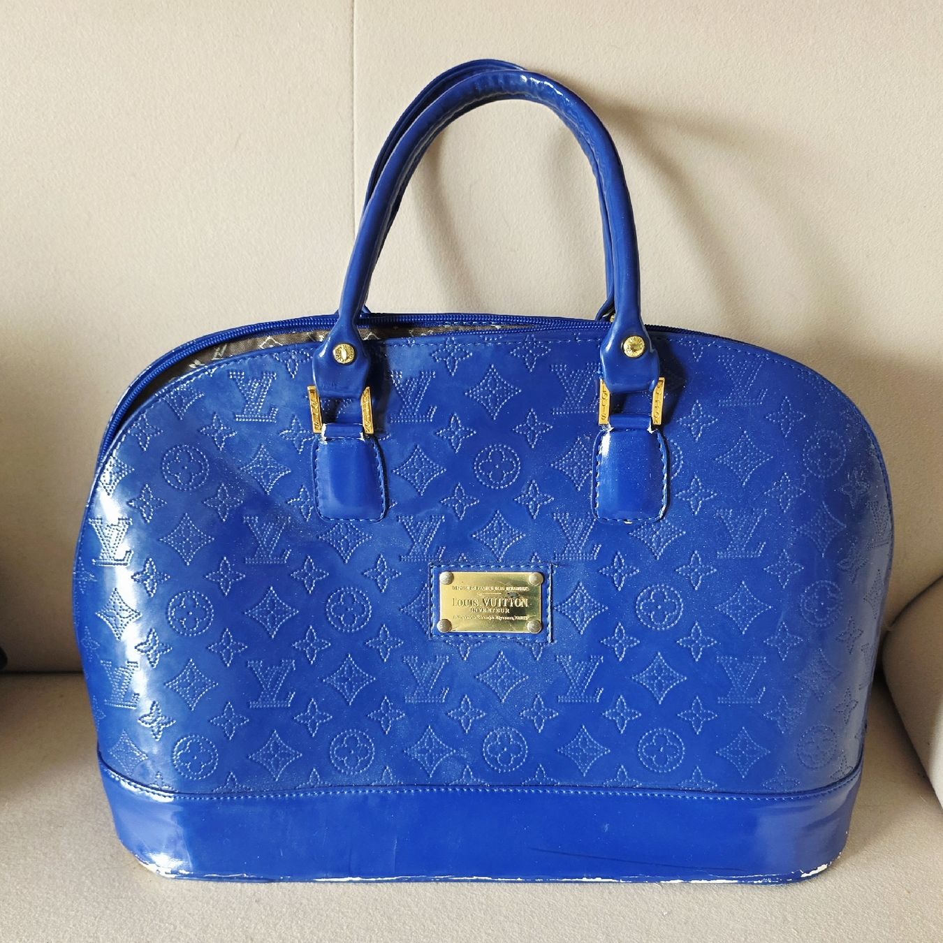 Louis Vuitton Borse da donna: Louis Vuitton tasche Blau – Usato da wetzikon venduto da Bestedienste