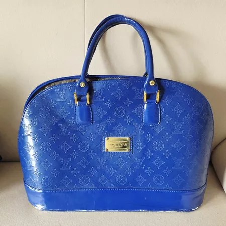 Louis Vuitton tasche Blau