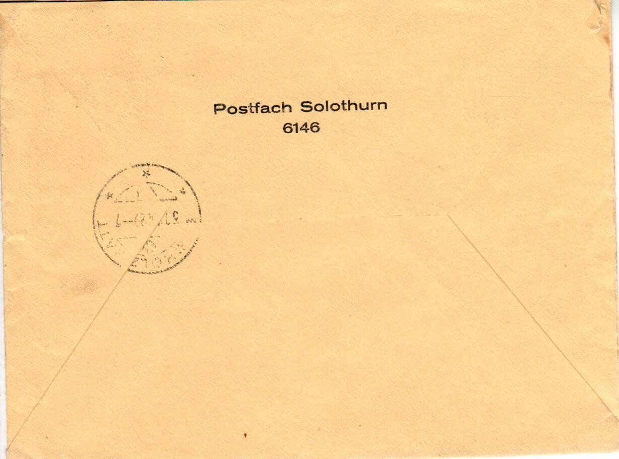 Tous les timbres: R - Brief Dringlich - Solothurn – D'occasion à Wolhusen par Curver9 1