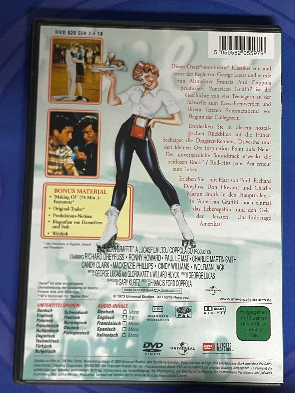 Alle DVDs: American Graffiti DVD - Kultfilm / Comedy ' – Gebraucht aus Muri b. Bern von AdidasCollector 1