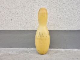 1 alter Kegel Plastikkegel Pin Kegeln