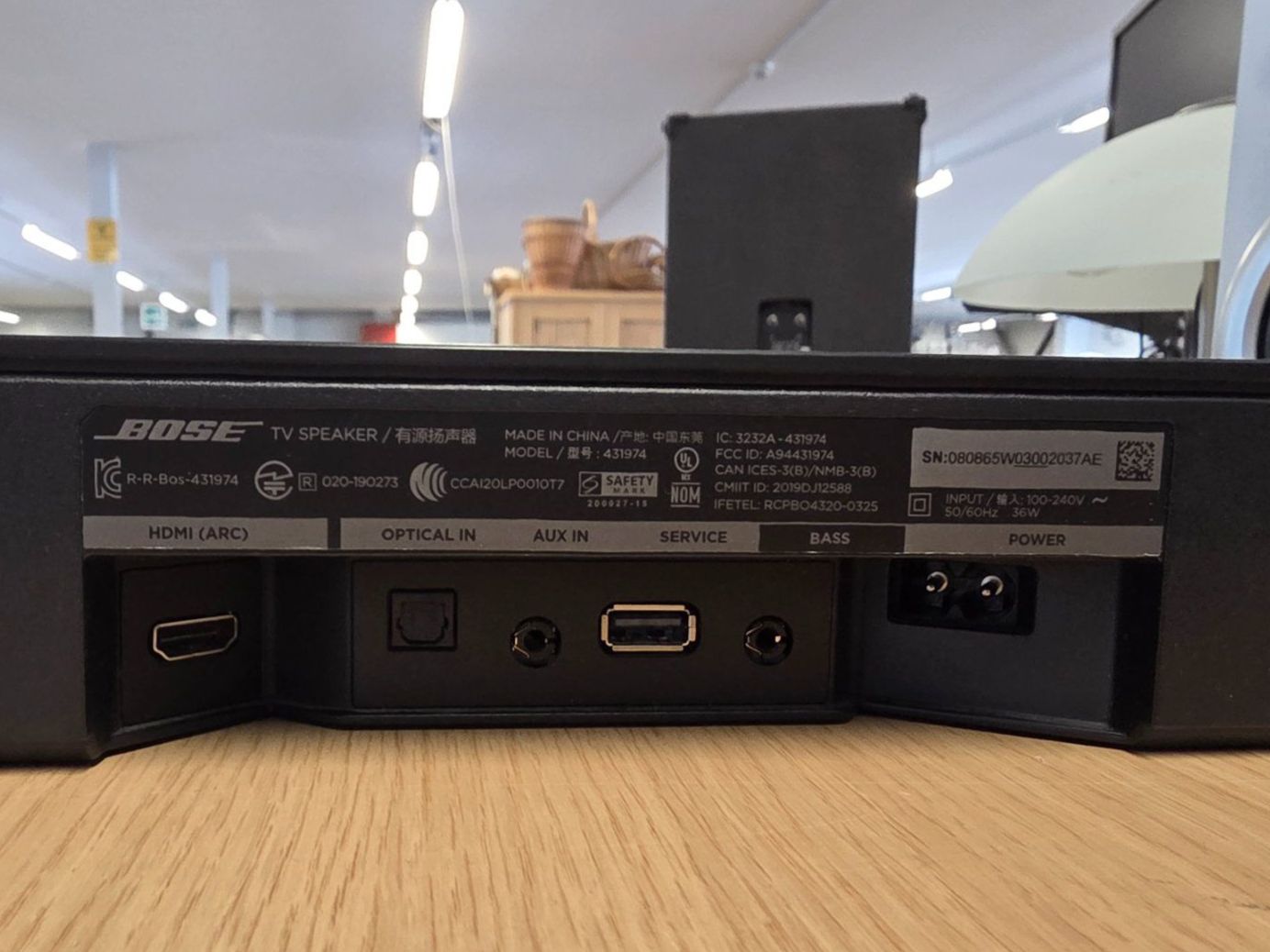 Bose Casse acustiche: Bose TV Speaker – Usato da Chur venduto da FeschtlandBrockiChur 1