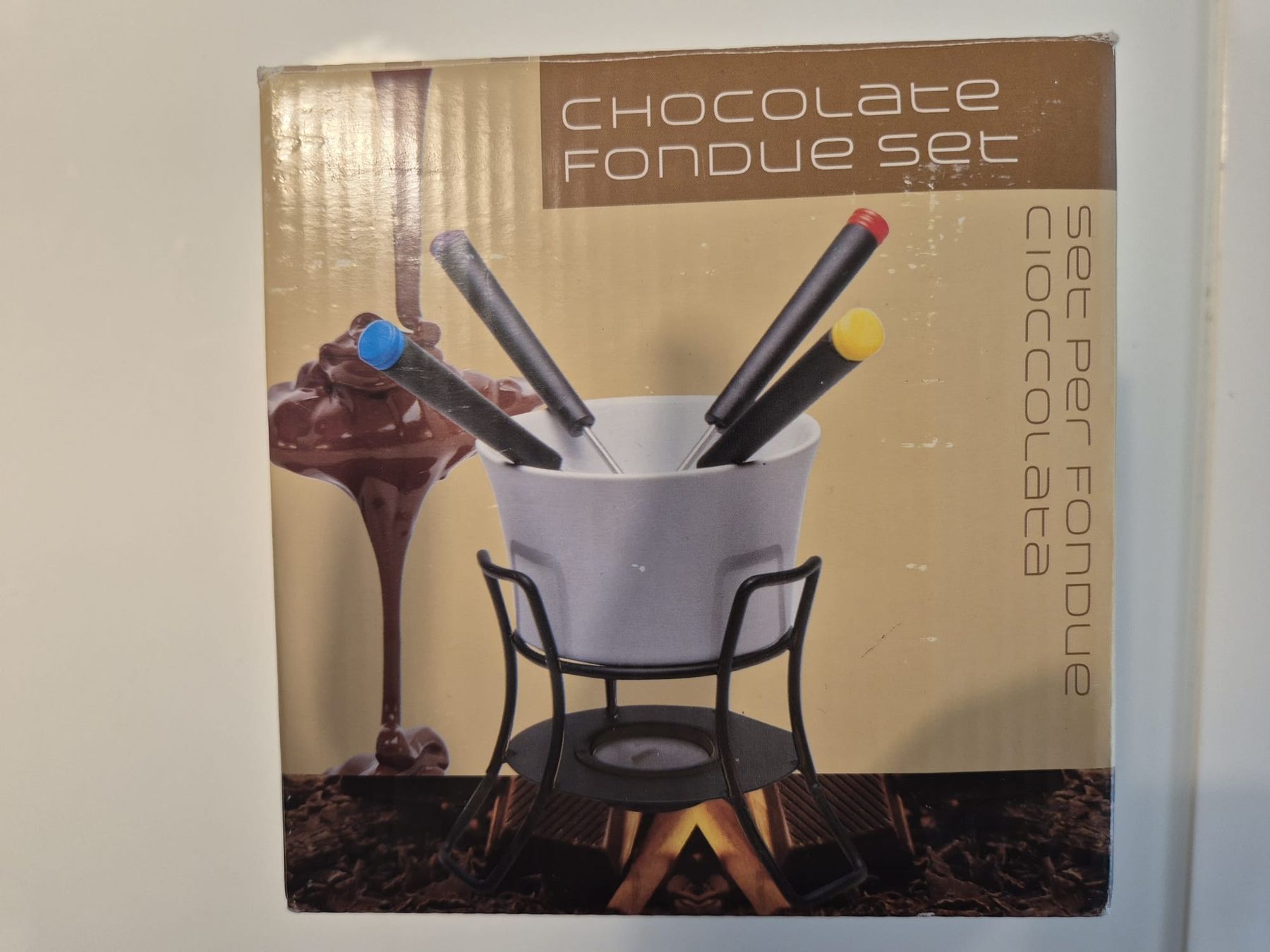 Geschirrsets: Schokolade Fondue Mini Set – Neu und originalverpackt aus Zug von Roses0
