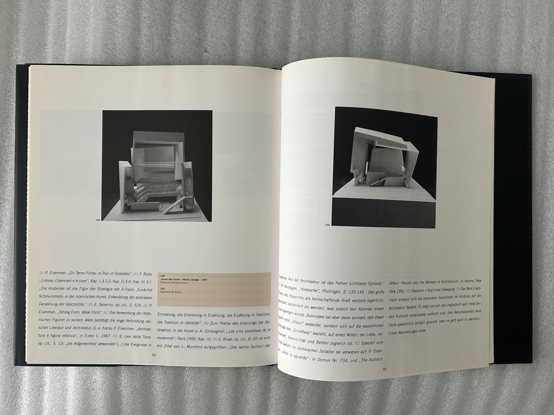 Libri: Peter Eisenmann - Mystisches Nichts - sein Werk – Usato da La Chaux-de-Fonds venduto da jacq_LaTsch0 8