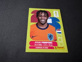 Panini FIFA World Cup 2026 Sticker Jeremie Frimpong NED 8